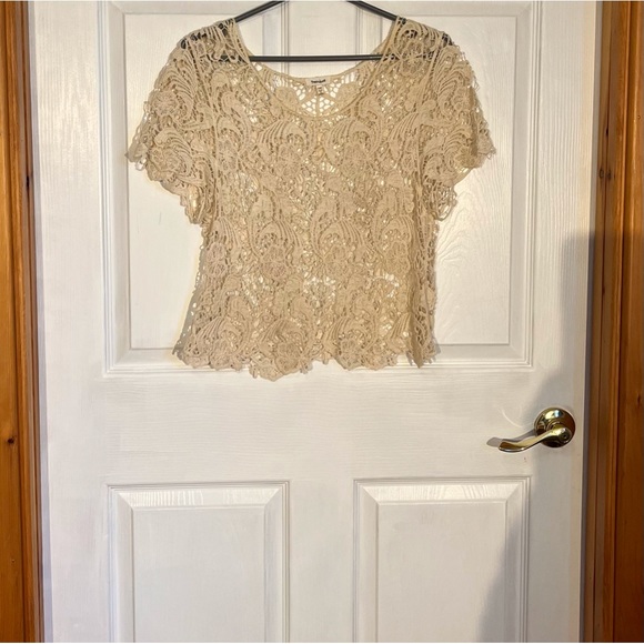 Cotton Lace Top by TeenBell. One size - Picture 4 of 7